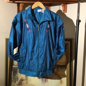 Vintage Sz Medium Windbreaker Jacket